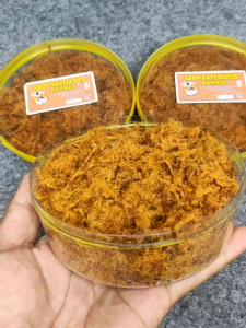 Abon sapi kualitas super original & EXTRAPEDAS toples 150gr