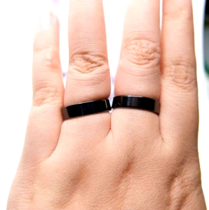 [GRATIS CETAK NAMA] Cincin Couple Titanium Anti Karat M12 | Cincin Pasangan | Cincin Hadiah | Cincin Lamaran | Cincin Tunangan | Aksesoris Pria Wanita