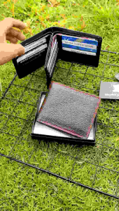 DOMPET KULIT 3 DIMENSI 20 SLOT PENYIMPANAN DOMPET KULIT PRIA