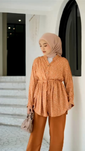 Setelan Wanita Terbaru Rayon Twill Super Cute