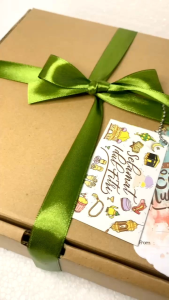 Kartu Ucapan Idul Fitri & Pita Hangtag Pesta Lebaran