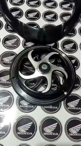 Promo Paket Cover Spinner Kipas Radiator Mesin Motor Plus Behel Jok Belakang Motor Honda Beat Karbu 2012-2016&Beat F1 2013-2017 Set