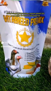 VITABREED PREMIX 200g Obat vitamin ayam macet bertelur