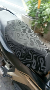 AIRBLADE 150 160  SMOKE/LIHA SEATCOVER