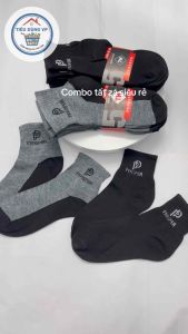 Combo 51020 Đôi Tất Thể Thao Tất Lao Động Tất Nam Nữ hàng dày giá rẻ