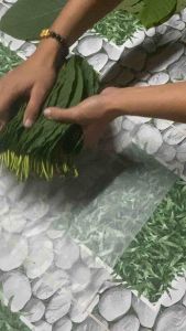 ถุงห่อม้วนใบ สีขุ่น 15*15 จากมาเลย์เซีย