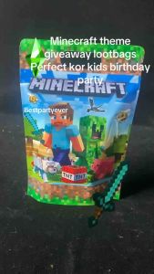 30Pcs Grow a Garden Adventure Pixel Game Lootbags Ziplock Pouches Party Favors for Gatherings