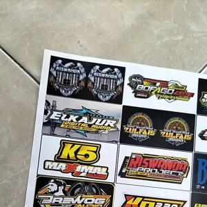 STIKER SOUNDSYSTEM JUMBO UKURAN 31cmX47cm | STIKER PACK ISI 29 BIJI