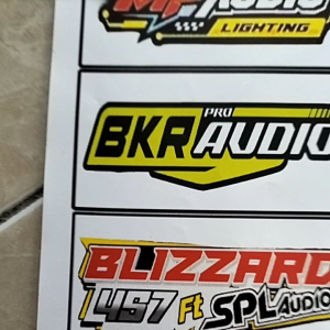 STIKER SOUNDSYSTEM JUMBO UKURAN 31cmX47cm | STIKER PACK ISI 28 | STIKER MURAH 1 LEMBAR