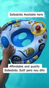 Happyware Kids Baby Toddler Swimming Seat Float Boat Ring Car Blue Design