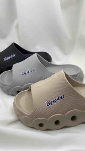 9884 Red Apple รองเท้าแตะสวม พื้นนุ่ม ใส่สบาย ไซส์ 36-43 พร้อมส่ง