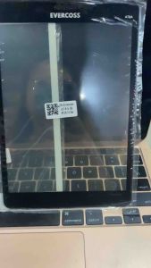 Touchscreen Layar Sentuh Tab Evercoss AT 8A Original