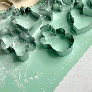 cookies cutter christmas edisi natal Cetakan kue kering ring cookie cutter fondant ukuran 8x4x2 bahan stainless steel