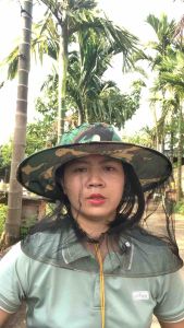 Mũ đội chống ong đốt côn trùng cắn