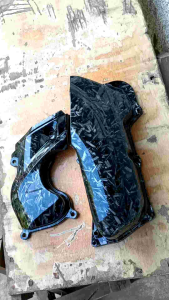 Tutup Filter & Keongan CVT Mio J & Mio GT Karbon Forget