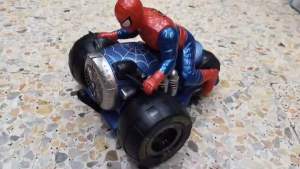 No.162b สไปร์เดอร์แมนยกล้อสุดเท่ ไฟสวย มีเพลงเยอะมาก lu/jo