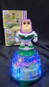 No.2205b(thumbs up)บัคไลท์เยียร์ ฐานเฟืองหมุน วิ่งชนถอยมีไฟมีเสียง li/jo