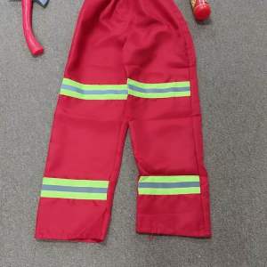 READY STOCK Cosplay Children Kids Fire Fighter Bomba Occupational Career Day Ambitions Costume Pakaian Kanak-kanak Hari Kerjaya Front-liner Uniform