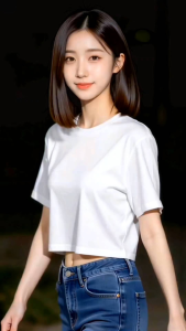 Womens Plain Cotton Crop Top Premium Quality Cotton Japanese for Women