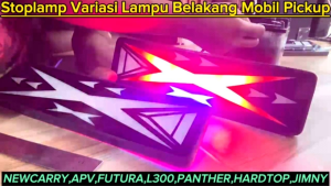 Lampu Belakang Mobil Pick-up variasi stoplamp Mobil Pickup CARRYL300Panther HARDTOP JIMNY DLL