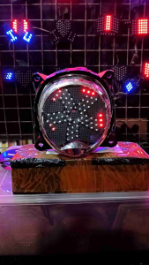 Stoplam Running Scoopy Prestige Motif Bintang dengan Delapan Mode Kedipan Otomatis