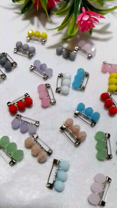 peniti grad A 1biji/ peniti hijab/ bros kristal ceko 2cm