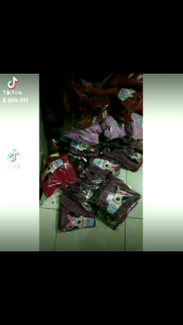 ALMIRA Celana Kulot Anak Perempuan Polos Pita | Celana Kulot Crinkle Anak Perempuan