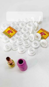 2 CÁI: Vòng Đệm Cách Điện dùng hàn TIG có lọc  cho mỏ hàn TIG WP26 WP18