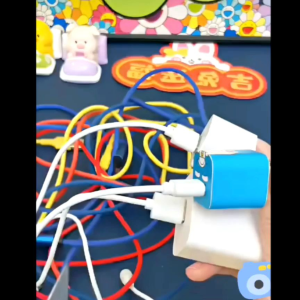 Kabel Pengisian Data 3in1 Charger Micro Type C Fast Charging