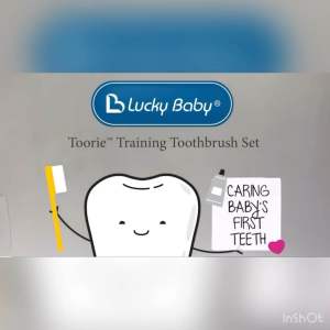 Lucky Baby Toorie Training Toothbrush Set