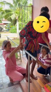 ราวคู่ขนานฝึกเดิน (Parallel Bars) เฉพาะราวสแตนเลส สำหรับคนที่ต้องการดูแลยอดของการติดตั้ง