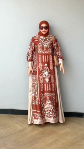 DYN - Indira Dress DYN SIGNATURE Gamis Silk Premium