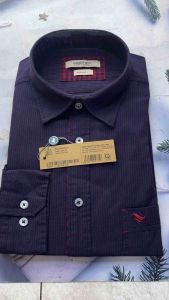 (6N0708) Áo sơ mi Việt Tiến tay dài form rộng 100%cotton