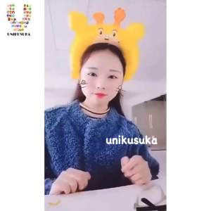 [UNIKUSUKA] Balon Bando foil karakter Balon motif hewan lucu Balon bando ulang tahun hiasan kepala