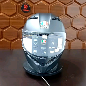 Helm AGV K3 Blank Black Mate