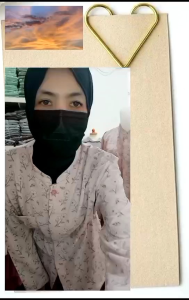 CUCI GUDANG Setelan Atasan dan Rok One Set Rok Atasan Bunga