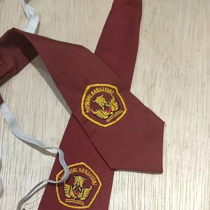 DASI SEKOLAH ANAK SD LAKI-LAKI KARET BORDIR DASI ANAK SEKOLAH SD LAKI-LAKI PEREMPUAN