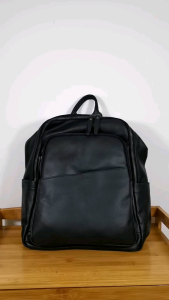 IRONROOM Mens Leather Laptop Backpack 1270MJ