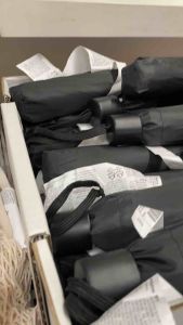 KNALLA คนัลลา ร่ม พับได้ ดํา