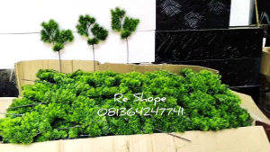 daun cemara pinus artificial Cemara udang daun pinus
