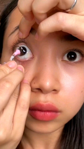 Softlens Mini Cleen Brown Dia. 14.2mm Normal & Minus ( -0.50 s/d -10.00 ) Soflens Bisa Beda Minus Natural Look By Kitty Kawaii