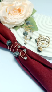 Bros Ring Jilbab Modern Mewah Elegan Simple Cincin Syal Hijab Kerudung Segi Empat Unik Trend