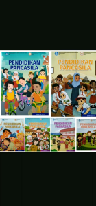Harga satuan Pendidikan Pancasila Kurikulum merdeka Original Kemendikbud buku PKN kelas 1 2 3 4 5 6