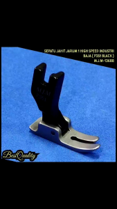 ( Grade AA ) Sepatu Mesin Jahit Jarum 1 High Speed Industri P351 HITAM / MISO-13688