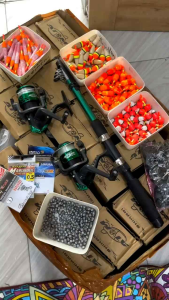 Joran pancing antena set alat lengkap panjang 150cm termurah