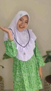 JILBAB FATAYAT NU LAYER by SEQAA
