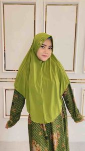 JILBAB MUSLIMAT NU MODEL DOUBLE SERUT