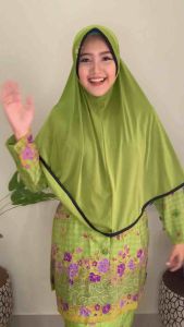 JILBAB MUSLIMAT NU AZRINA by SEQAA
