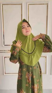 JILBAB MUSLIMAT NU MODEL LAYER
