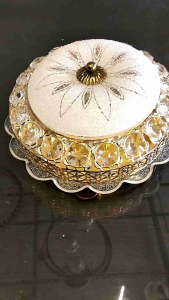 good jaya lighting lampu plafon crystal kaca 30cm modern import